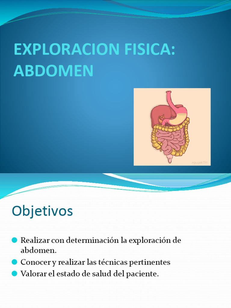 Exploracion Abdomen | PDF | Abdomen | Hígado