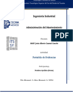 P1-Act5-Rúbrica de Evaluación de Portafolio de Evidencias