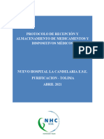 03 Sfapr-03 Protocolo de Recepcion y Almacenamiento de Medicamentos y Dispositivos Medicos 2021