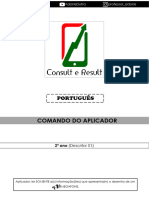 Comando 01 - Português - 2º Ano (Professor Adonis)