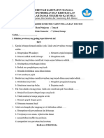 Soal UAS Tema 6 Kelas 5