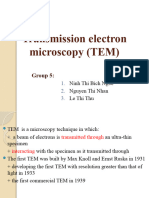 Transmission Electron Microscopy (TEM)