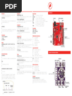 Arduino Cheat Sheet: Structure Digital I/O Data Types | PDF | Bit ...