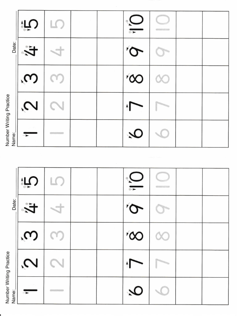 Number Practice | PDF