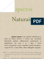 Aspectos Naturais