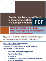 Seeking The Fountain of Youth: Is Dietary Restriction The Key To A Longer and Healthier Life?