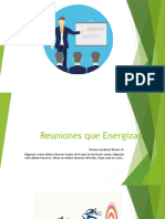 Reuniones Que Energizan