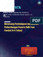 Aksi Nyata Merancang Pembelajaran Berdasarkan Perkembangan Peserta Didik Fase Fondasi 4 6 Tahun SFILE