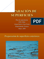 Preparación de Superficies (Pinturas) 