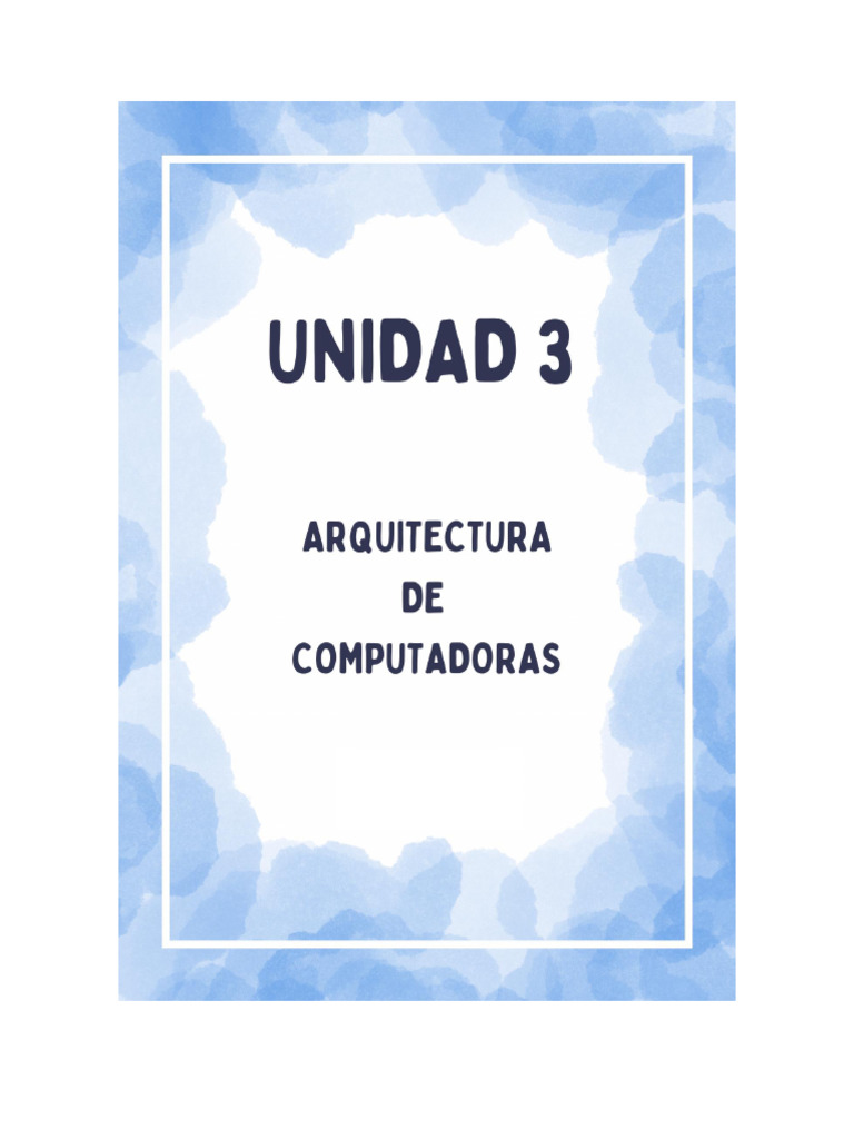 Actividad 2 de Unidad 3 | PDF | Hardware de la computadora | Informática