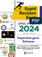 Rapid Revision Book 2024 (Imp. Govt. Schemes) Prelims 2024