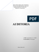 Mapa Conceptual Auditoria