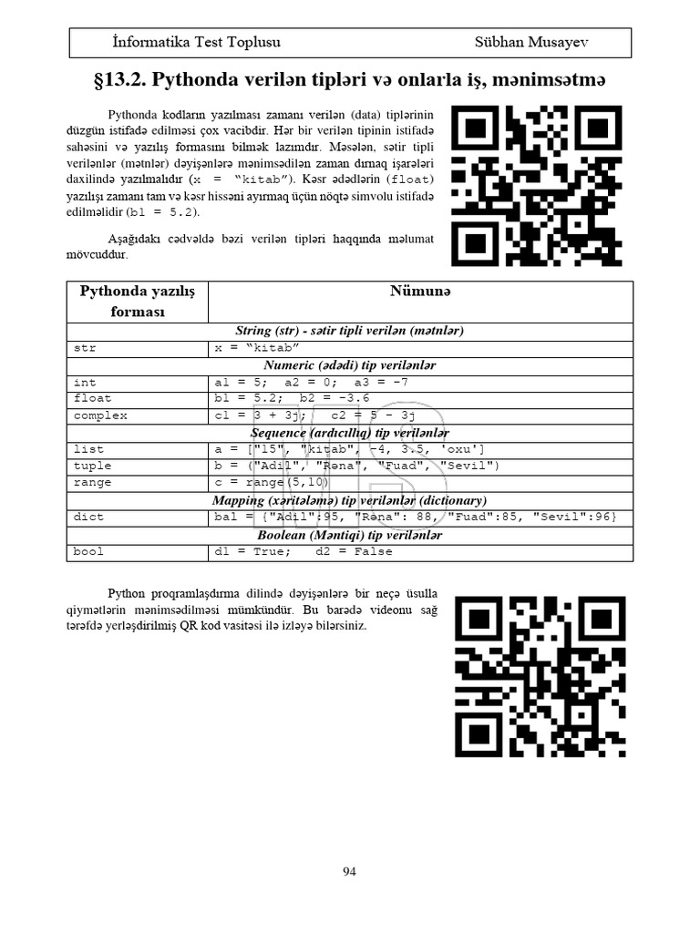 PYTHON Test | PDF