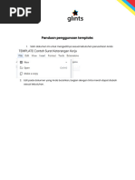 Contoh Template Surat Paklaring | PDF