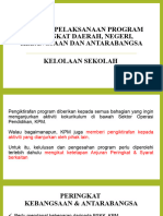 Tatacara Pengelolaan Kokurikulum Peringkat Antarabangsa, Kebangsaan, Negeri