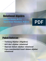 Pertemuan 5 Relational Algebra (New)