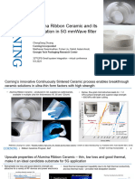 EPS2021 - Thin, Flexible ARC For 5G Mmwave Filter - Corning - Zhuang