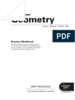 Holt McDougal Geometry Practice Workbook 2