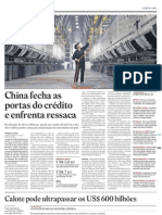 AE Excesso de Crédito Na China 23.10.11