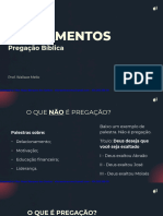 Fundamentos Da Pregação (Aula 1)