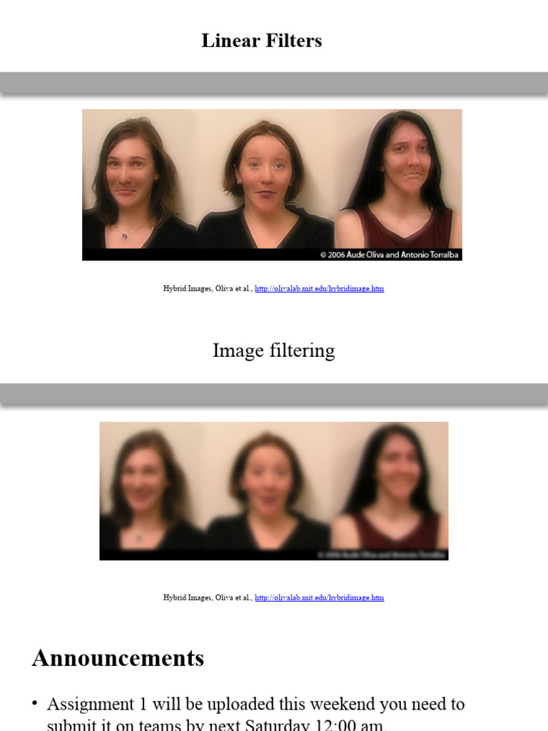Linear Filters Pdf Algorithms Signal Processing