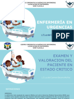 Examen y Valoracion Del Paciente en Emergencias