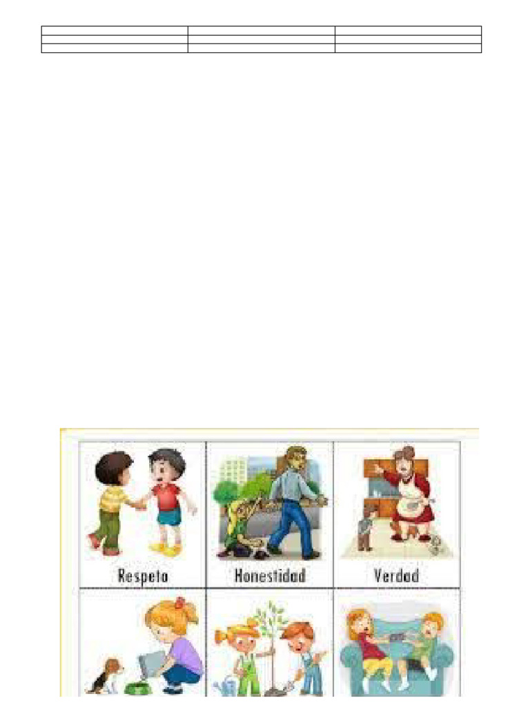 Memorama de Valores | PDF