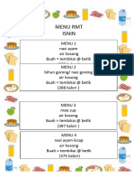 Menu RMT 2023