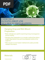Wet Mount Technique in Microbiology | PDF | Microscope | Bacteria