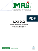 Voltage Regulator For Generators: Instruction Manual V1.2