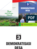 Buku 3 Demokratisasi Desa Oleh Kemendes PDTT