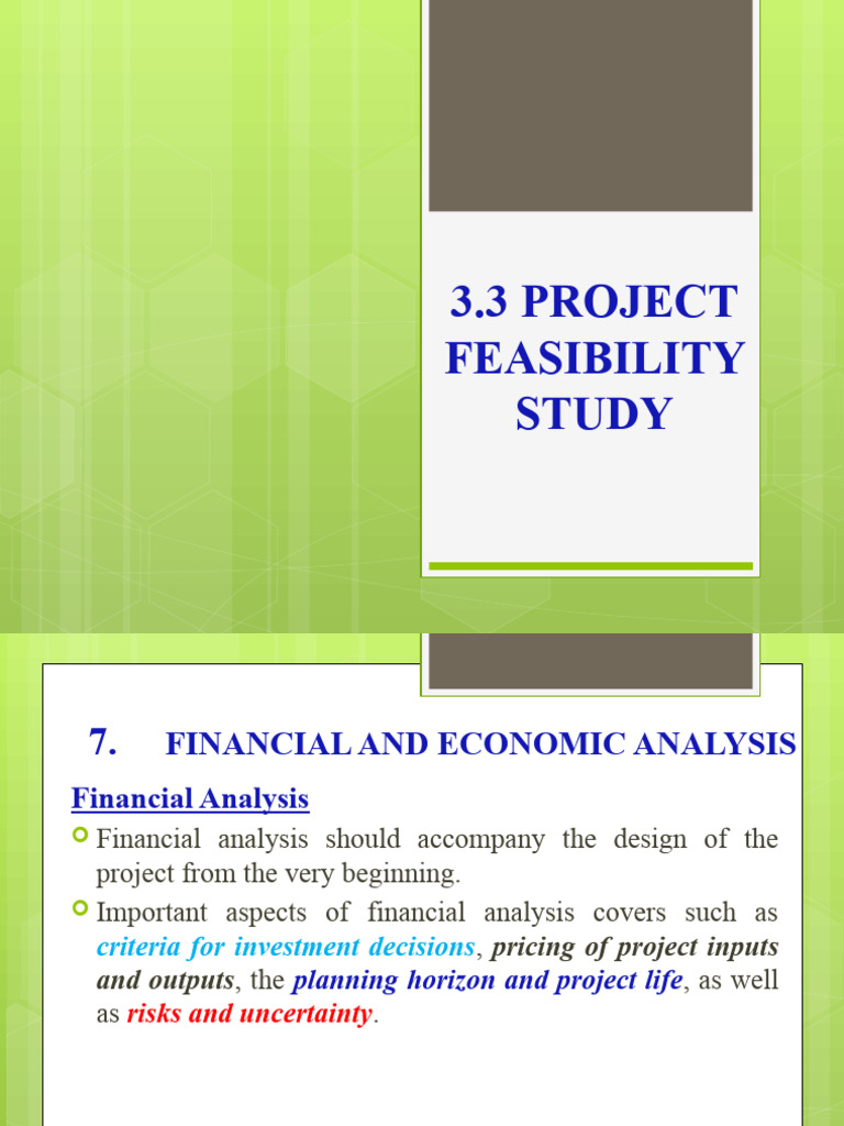 Financial Analysis for Projects | PDF | Depreciation | Investing