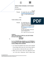 Delhi High Court - Poonam v. Vindu - Order Dated 06.11.2023