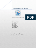 Physics Module 1 (CSE) 
