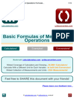 Basic Formulas of Mechanical Operations - en