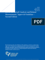 Blood Gas Specimen Requirement - Updated CLSI C46-A2 Standard