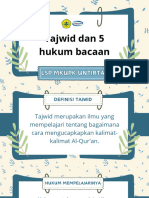 Materi 1 - Tajwid & 5 Hukum Bacaan