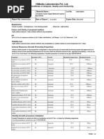 Himedia Laboratories Pvt. LTD.: Material Code: Lot No: Material Name