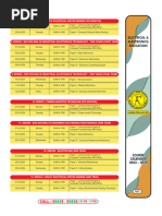 BSS Time Table