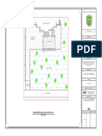 Denah Existing Halaman Kantor Camat Skala 1: 300