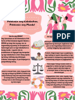 Araling Panlipunan Cedaw Poster