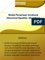 Model Persamaan Struktural