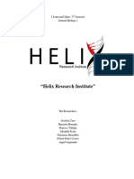 Helix Research Institute Proposal FINAL