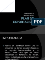 Plan de Exportacion