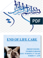 End of Life Care Workshop ANP