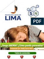 Anemia - Municipalidad de Lima