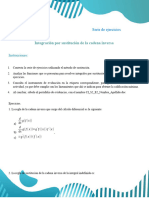 Integración Por Sustitución de La Cadena Inversa