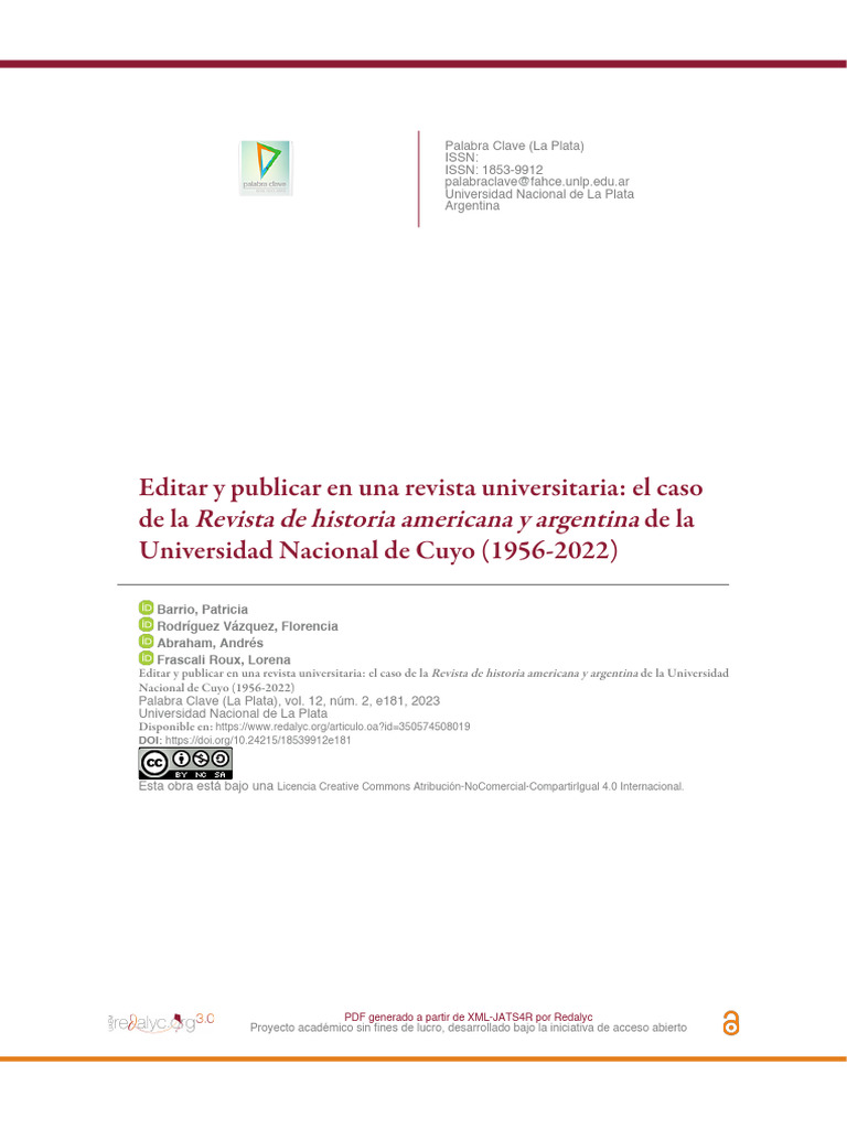 Editar y Publicar en Una Revista Universitaria | PDF