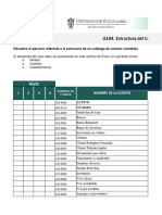 U2A4. Estructura Del Catálogo de Cuentas: Nivel