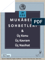 Mukabele Sohbeti 29. Cüz